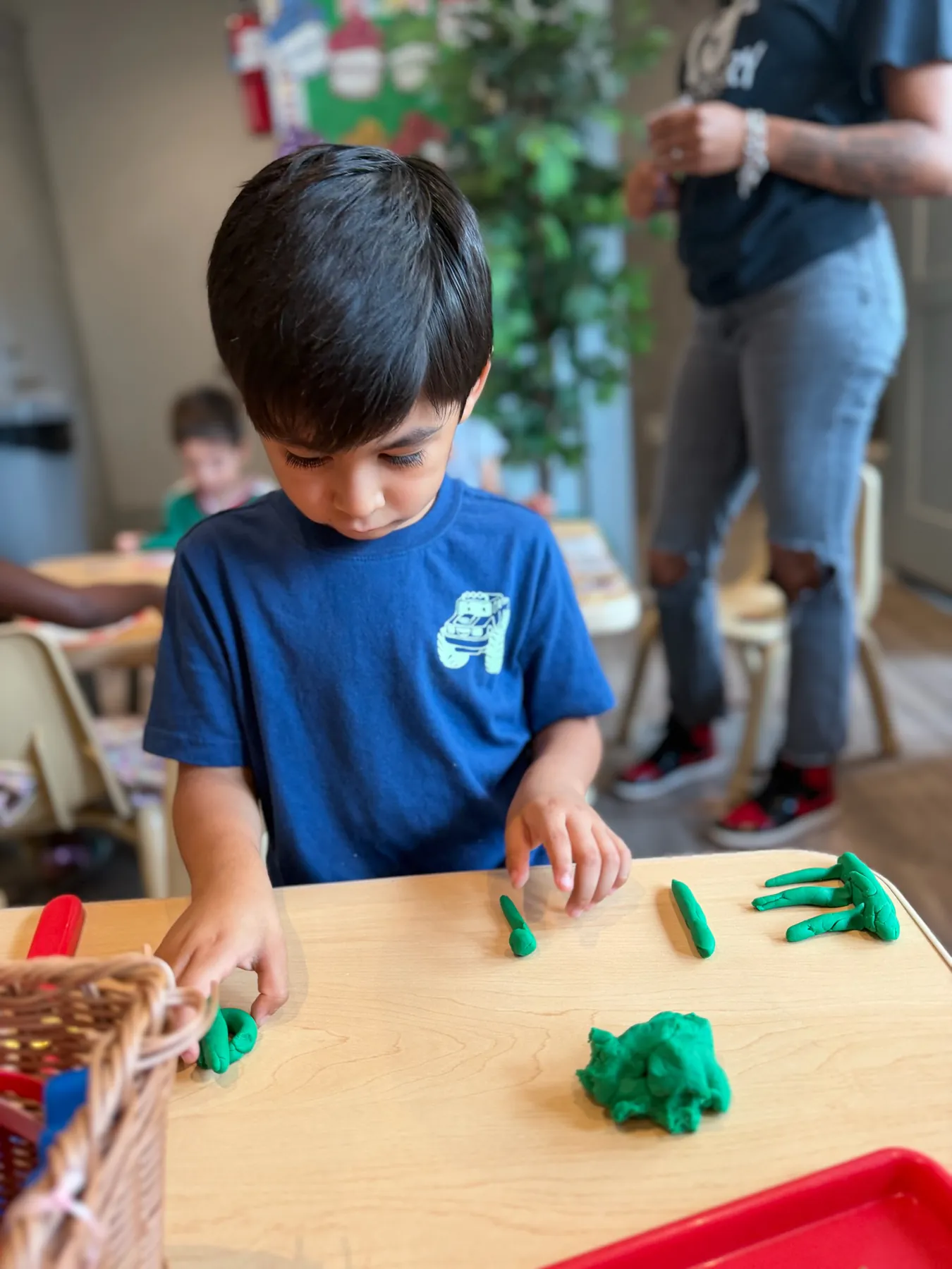 School-age children together at Visionary Preschool