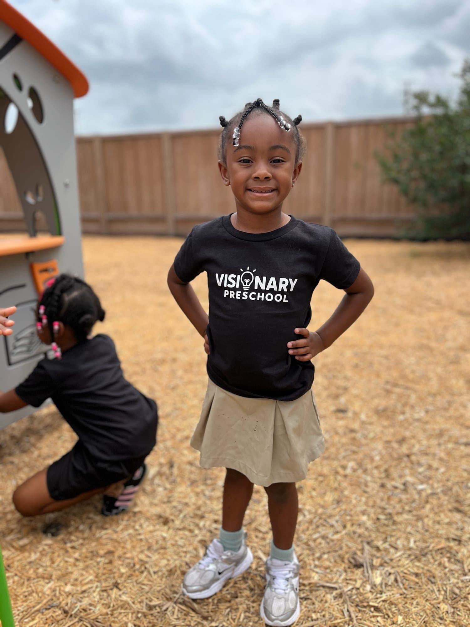Explorer enjoying confident outdoor play