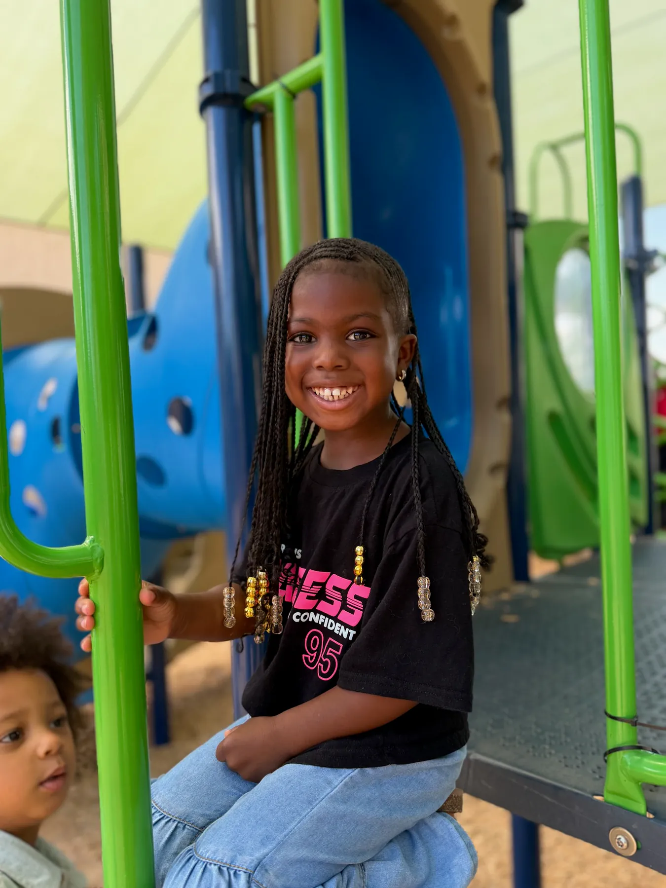 Visionaries student enjoying outdoor play at the Regency campus